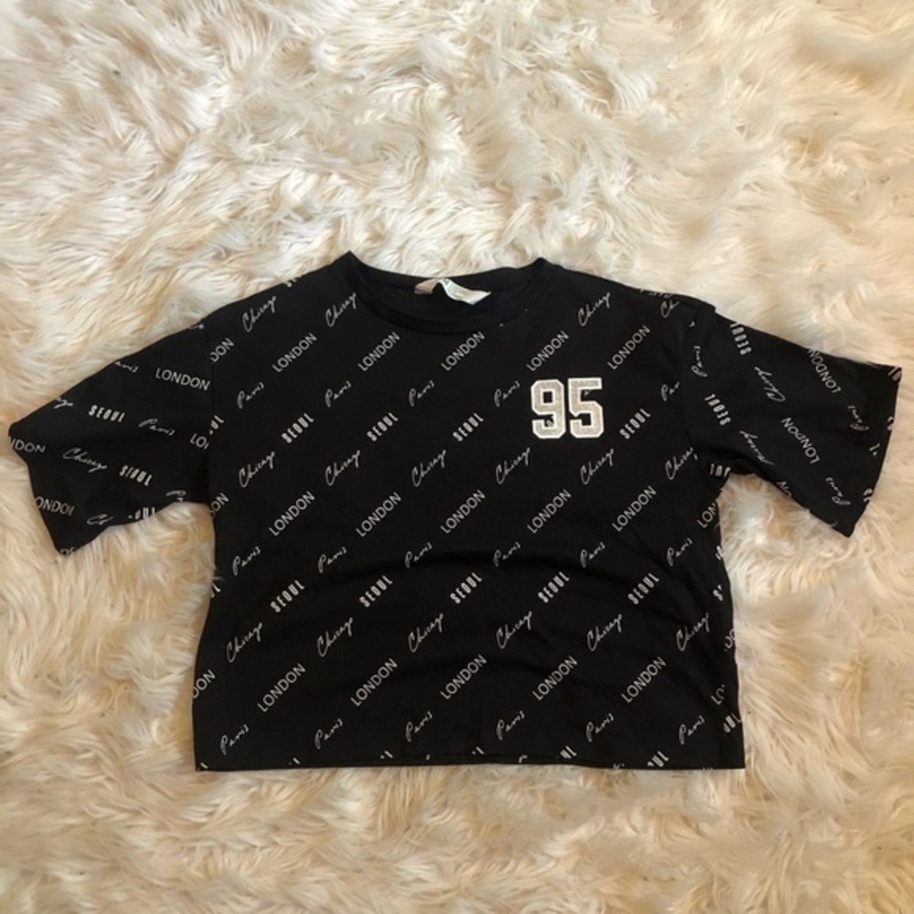 H&M crop top sz medium